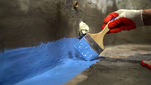 Commercial Foundation Crack Repair project at a Russellville, TN business property by SJ Waterproofing Pros